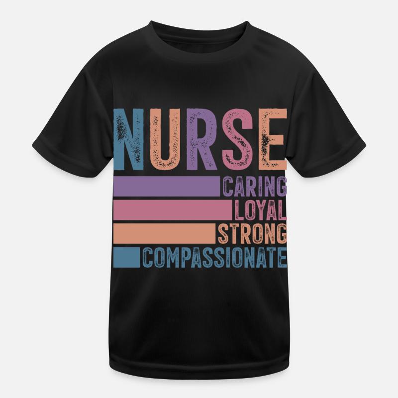 Nurse Kinder Funktions-T-Shirt