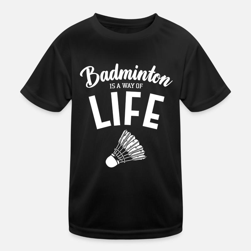 Badminton and badminton Kids Functional T-Shirt