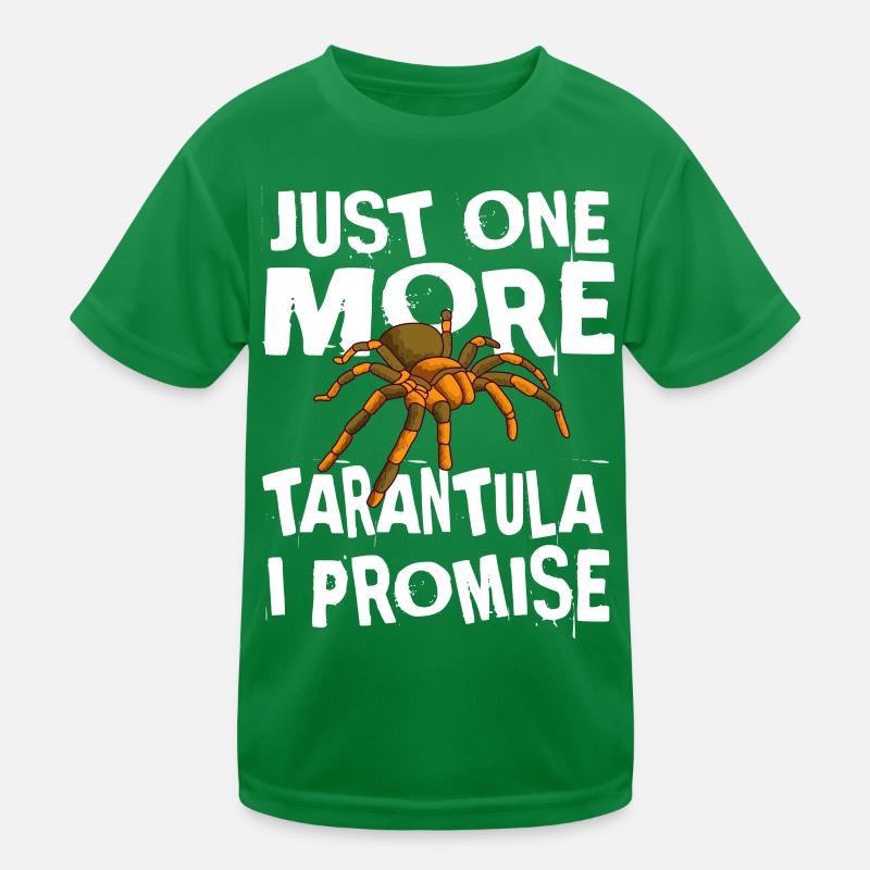 Nur Noch Ein Tarantula Spinne Arachnophile Kinder Funktions-T-Shirt