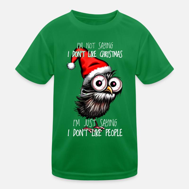 Chouette de Noël Hibou de Noël Cadeau de Hiboux de Noël T-shirt sport Enfant