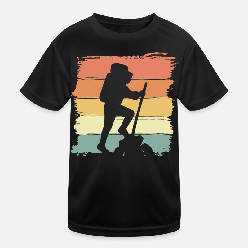 Randonnée Trekking rétro T-shirt sport Enfant