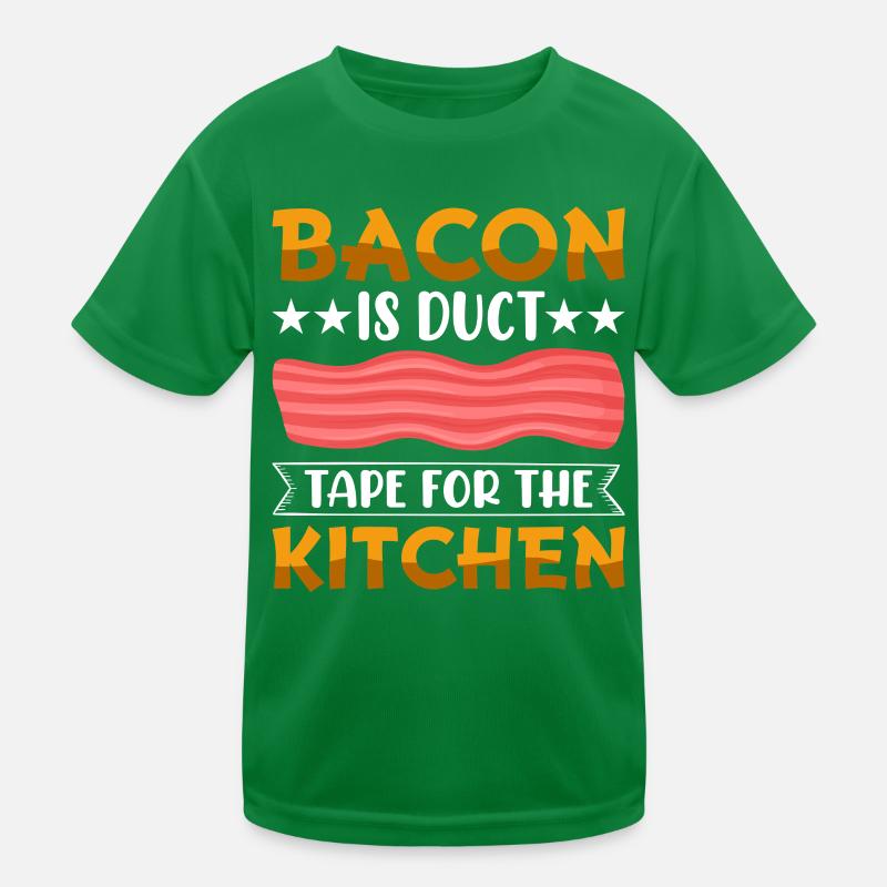 Bacon - Grill Master- BBQ Kids Functional T-Shirt