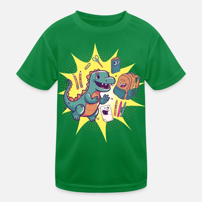 Inscription à l’école Dino Écolier T-shirt sport Enfant