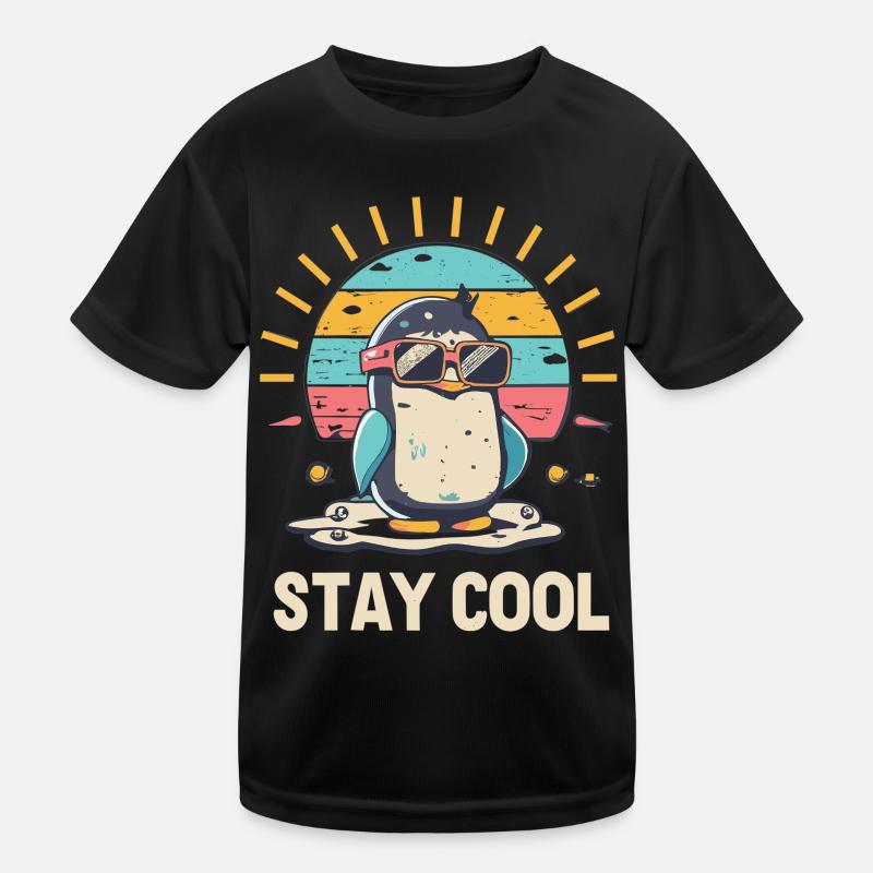 Chillen mit Stil: Pinguin-Edition Kinder Funktions-T-Shirt