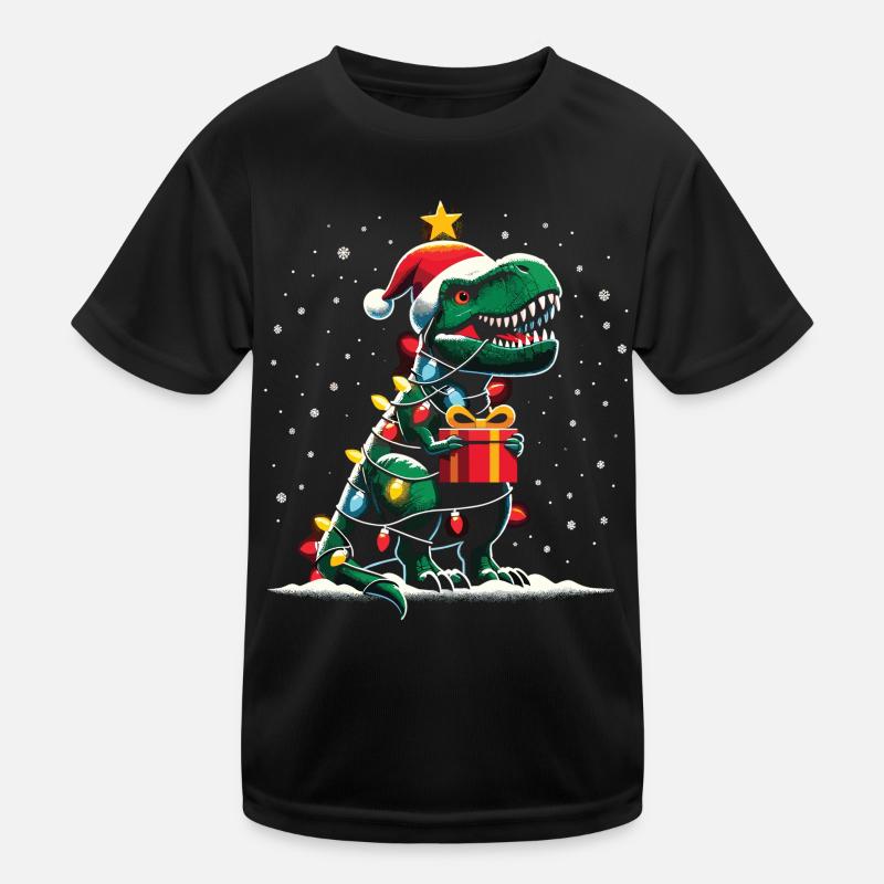 Arbre Rex Noël laid T-shirt sport Enfant