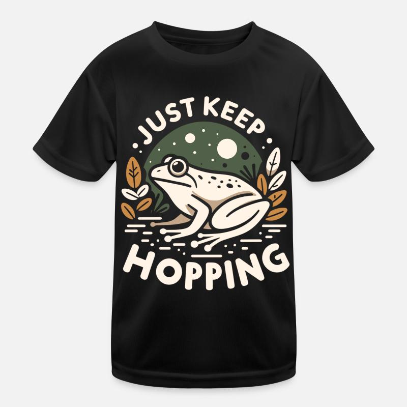 Grenouille naturelle classique T-shirt sport Enfant