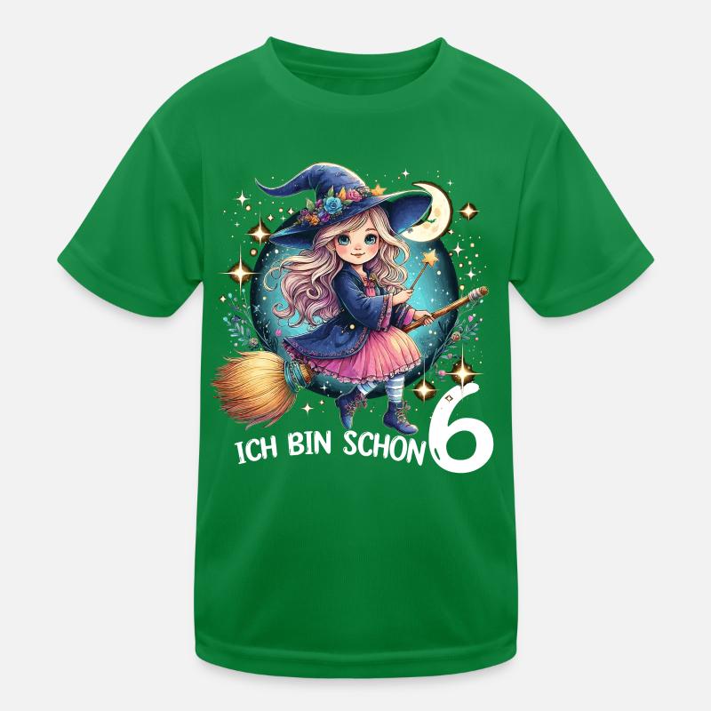 Ich Bin Schon 6 Kinder Funktions-T-Shirt