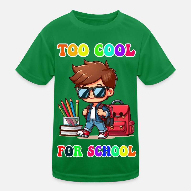 To cool for school Kinder Funktions-T-Shirt