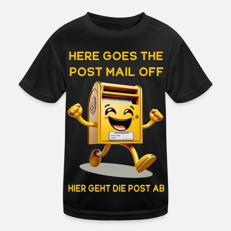 Voici le courrier postal. C’est là que va le courrier T-shirt sport Enfant