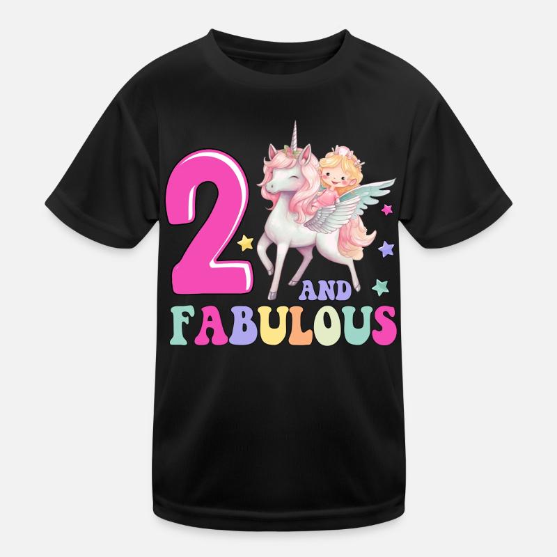 2 And Fabulous Kinder Funktions-T-Shirt