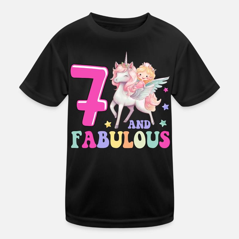 7 And Fabulous Kinder Funktions-T-Shirt