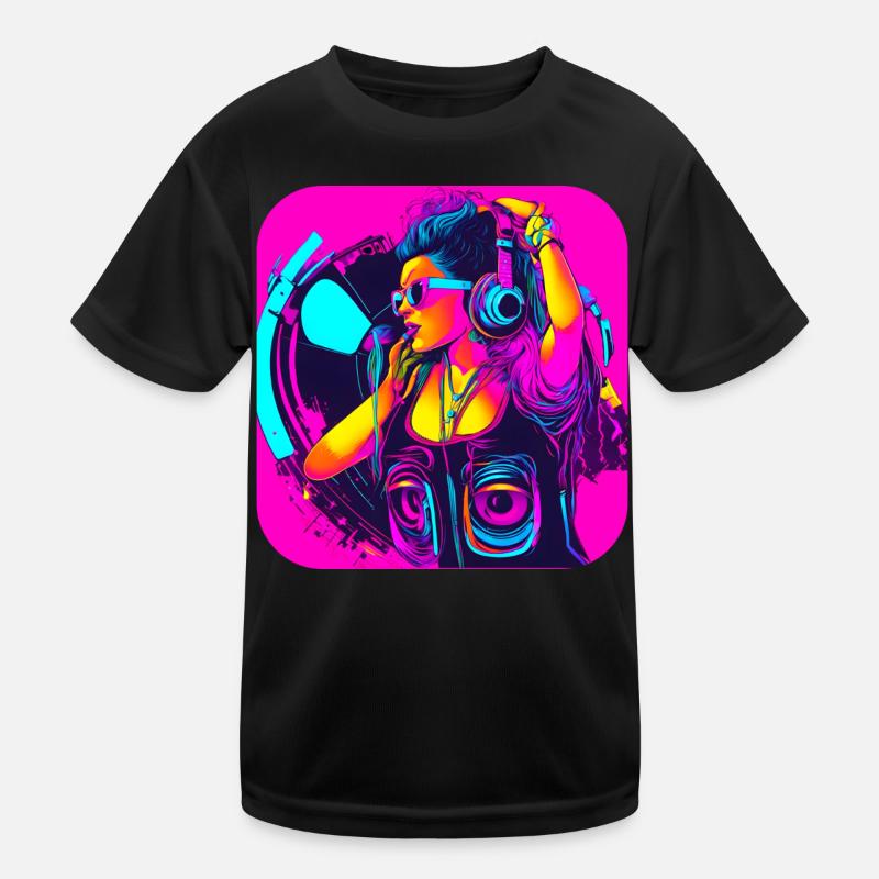 Mixtape de fête de devise des années 80 T-shirt sport Enfant