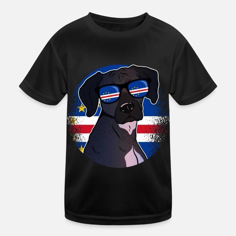 Cape Verde Kids Functional T-Shirt