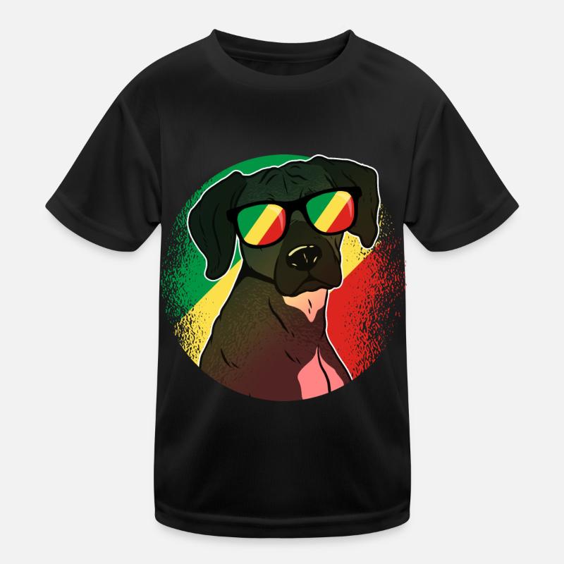 Congo Republic Kids Functional T-Shirt