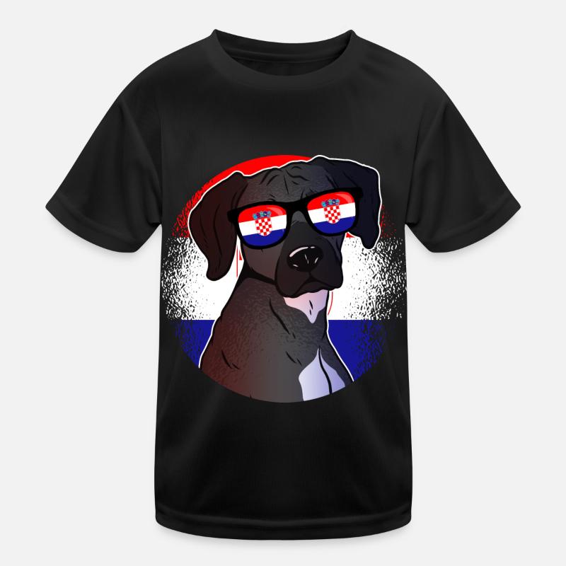 Croatia Kids Functional T-Shirt