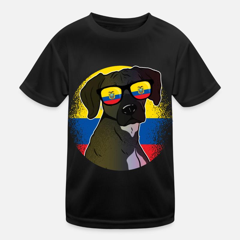 Ecuador Kinder Funktions-T-Shirt