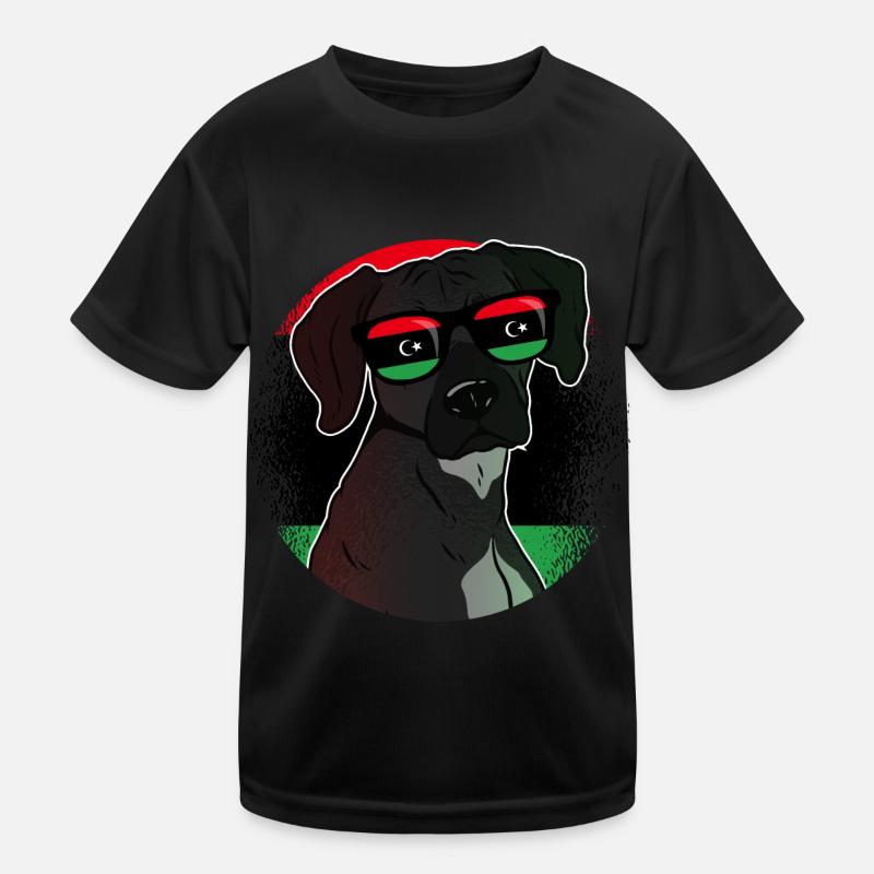 Libya Kids Functional T-Shirt