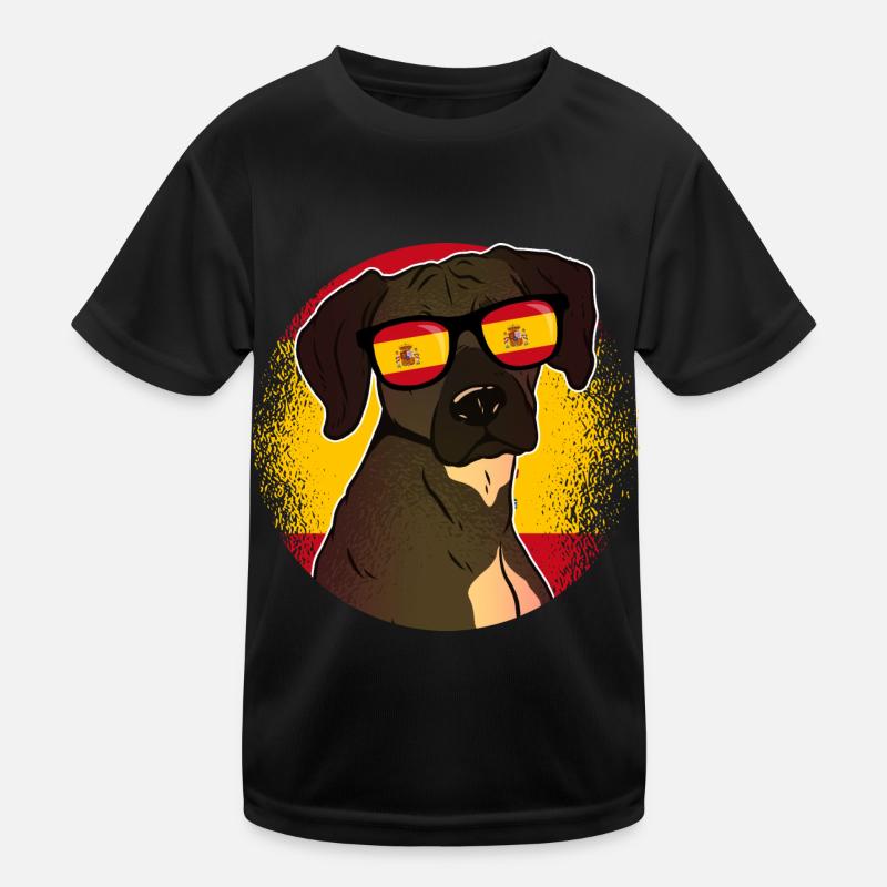 Spain Kids Functional T-Shirt