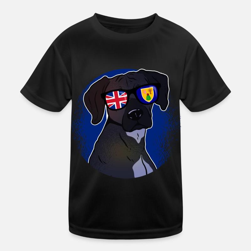 Turks and Caicos Islands Kids Functional T-Shirt