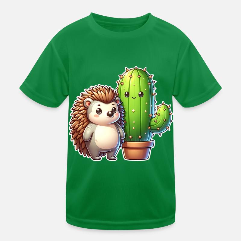 Cactus hérisson T-shirt sport Enfant