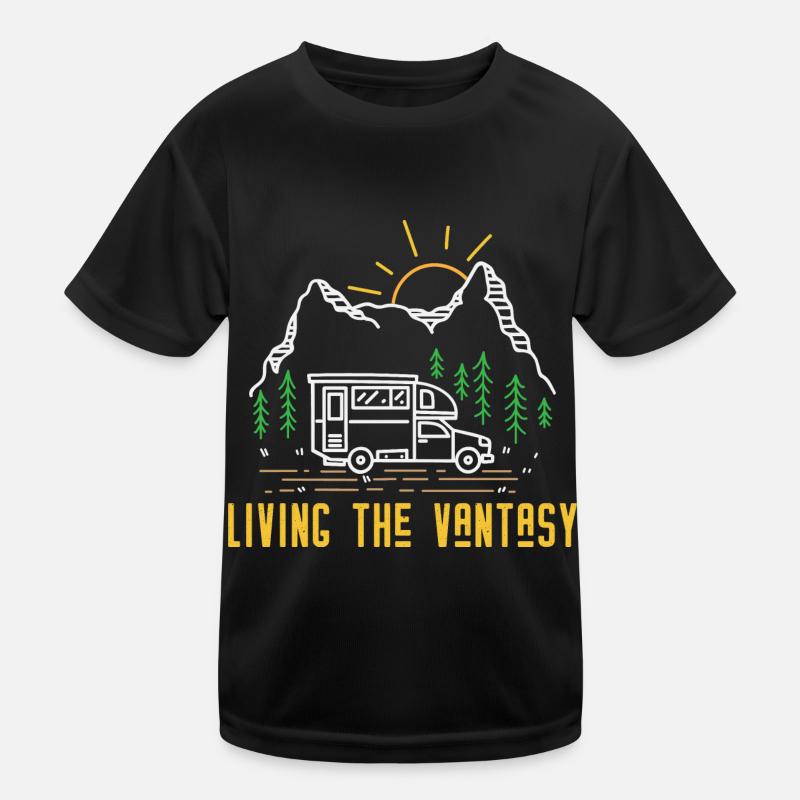Camping Life - Camper Camper In Camper Camper Kids Functional T-Shirt
