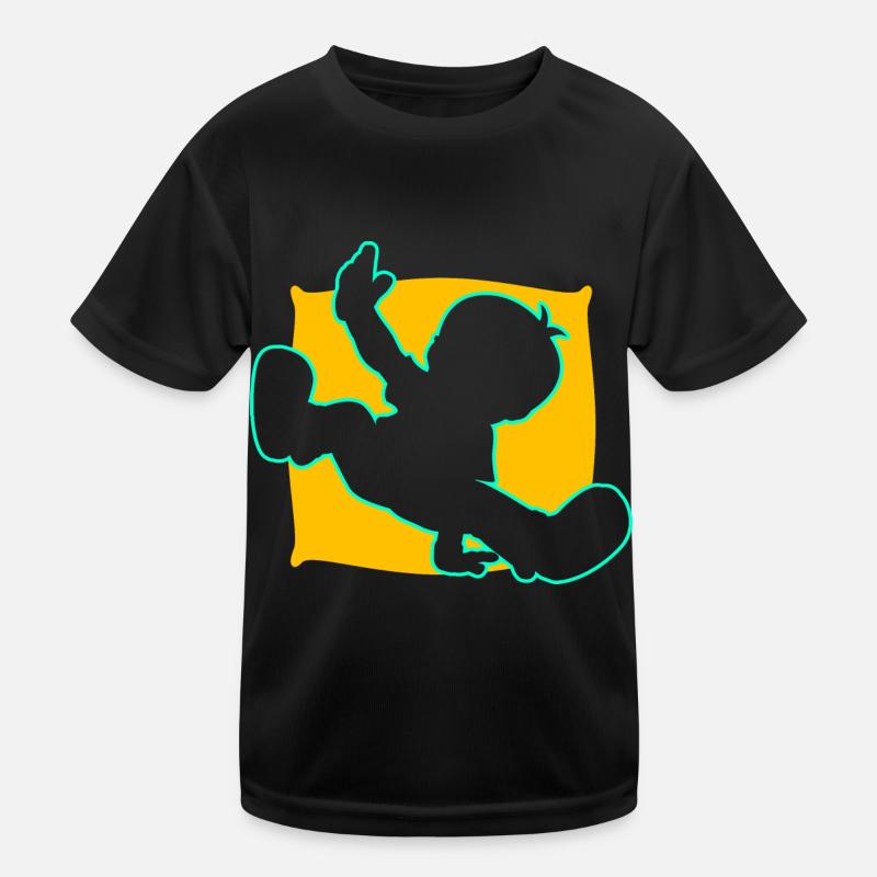 Breakdance Junge Breakdancer Tanzen Kinder Funktions-T-Shirt