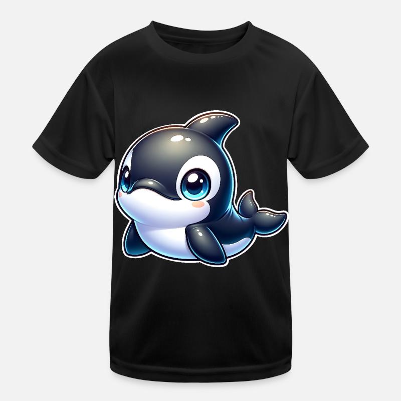Killer whale Kids Functional T-Shirt
