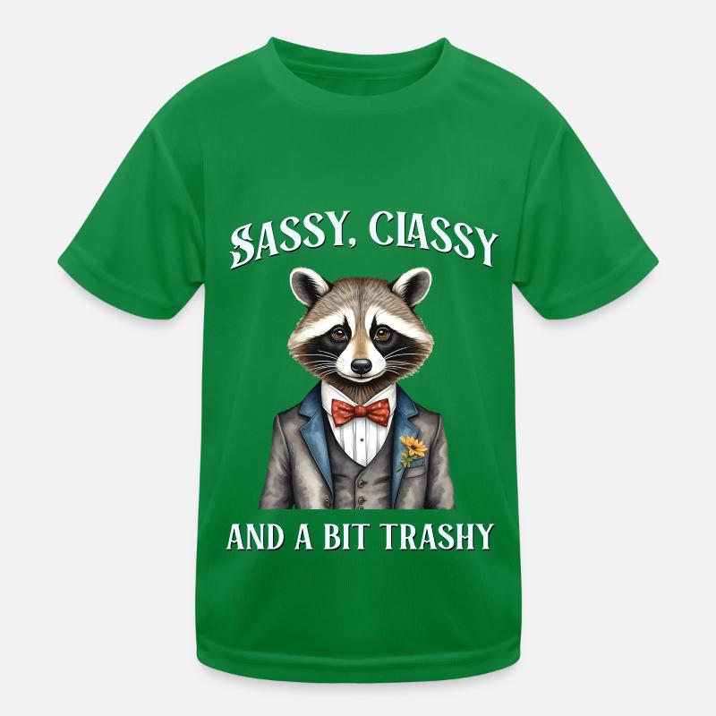 Frech, edel und ein bisschen trashig Kinder Funktions-T-Shirt