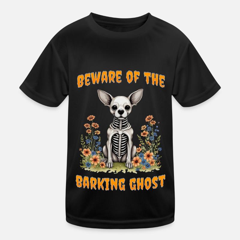 Beware of the barking ghost Kids Functional T-Shirt