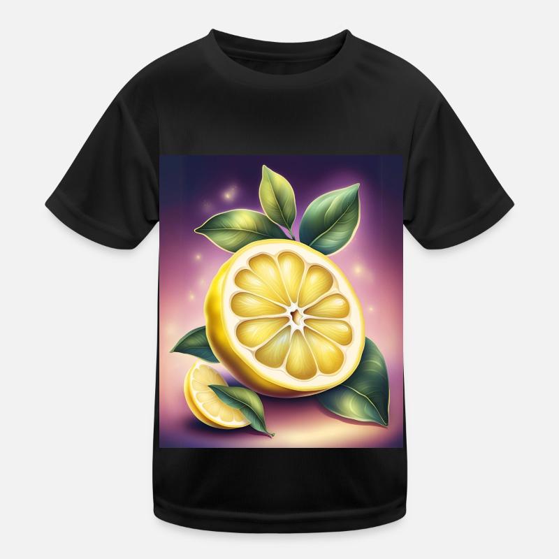 Süß-saure Zitrone Kinder Funktions-T-Shirt