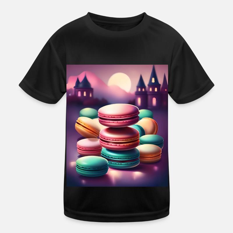 Awesome meringue macaroons Kids Functional T-Shirt