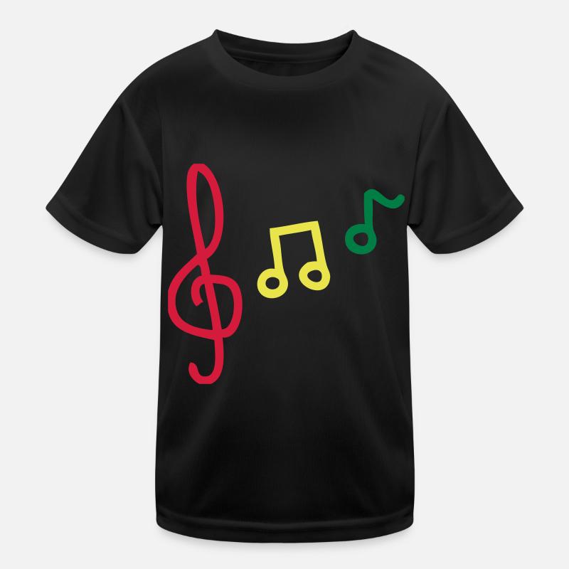 Noten Kinder Funktions-T-Shirt