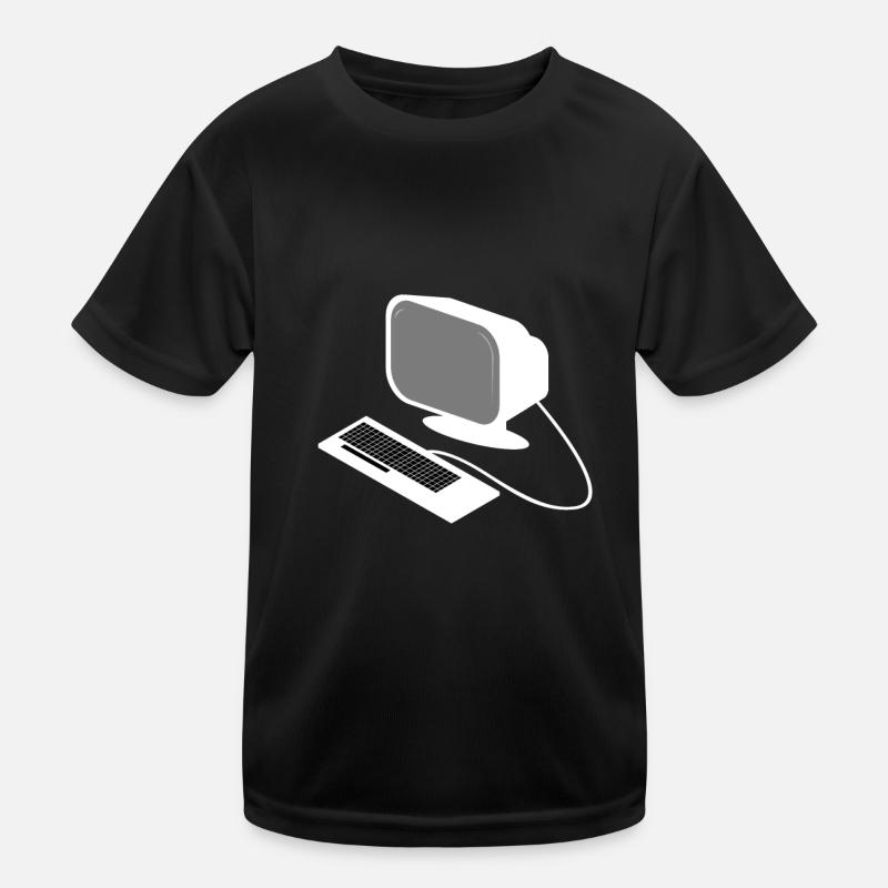 Computer Kinder Funktions-T-Shirt