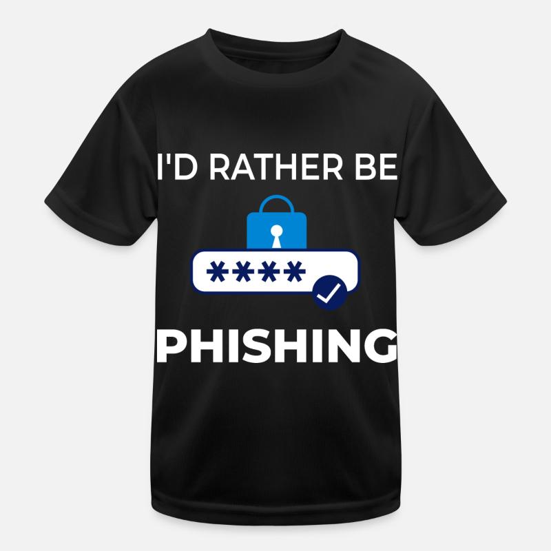 Passwort Hacker Sicherheit Computer Hacking Kinder Funktions-T-Shirt