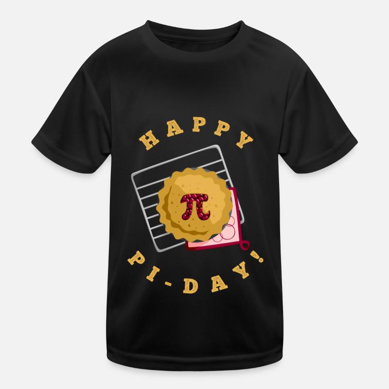 Happy Pi Day Apfelkuchen Mathematik März 3 14 Kinder Funktions-T-Shirt