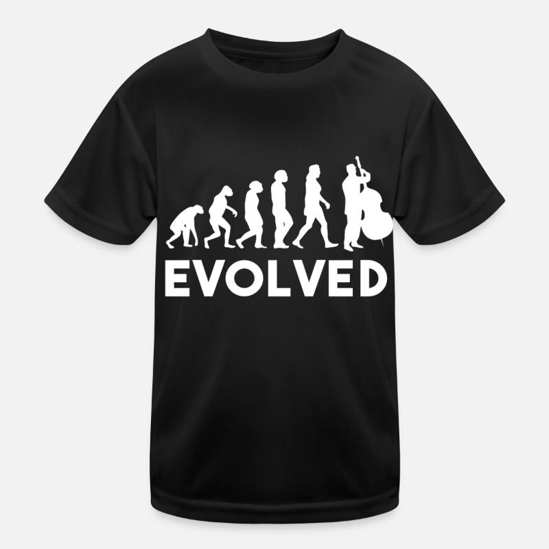Cello Geschenk - Kinder Funktions-T-Shirt - Schwarz