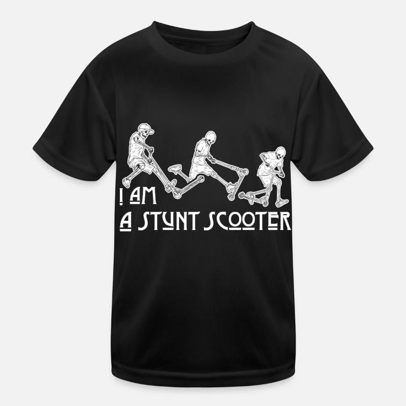 Stunt Scooter Kinder Funktions-T-Shirt