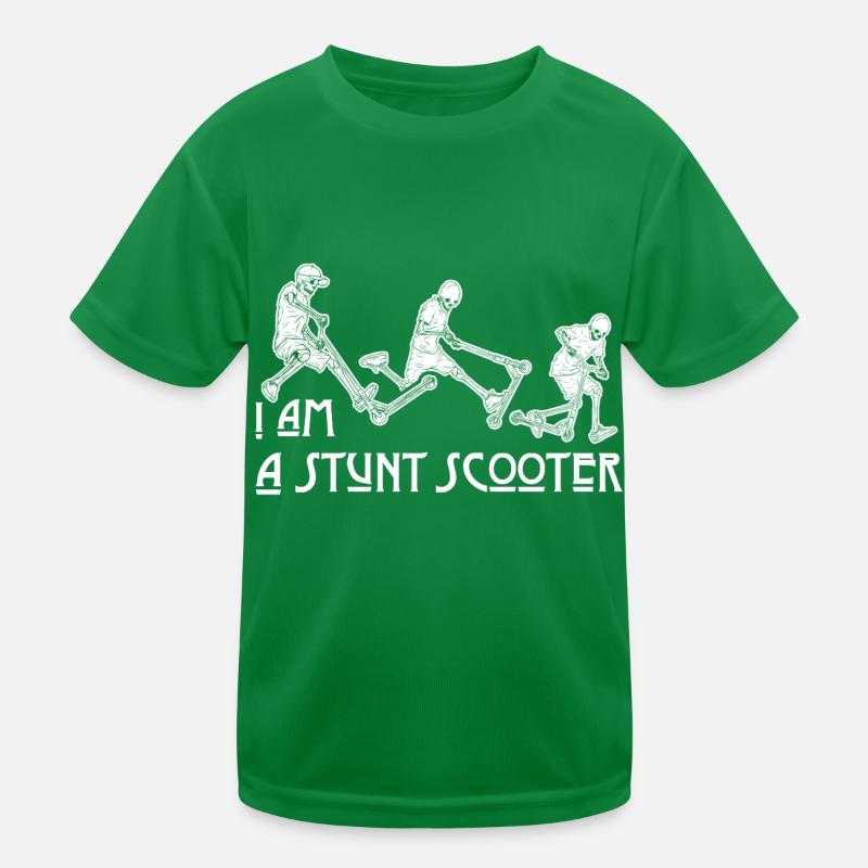 Stunt Scooter Kinder Funktions-T-Shirt