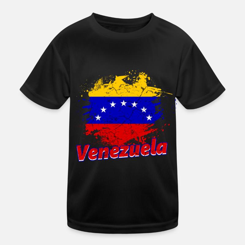Drapeau du Venezuela T-shirt sport Enfant