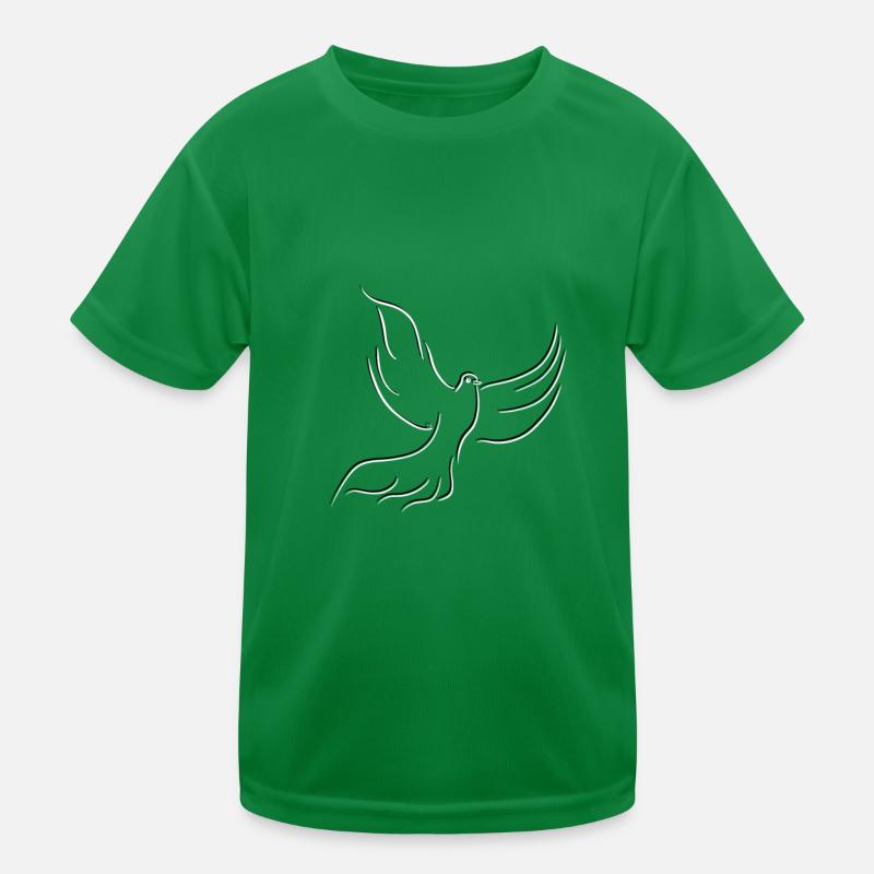 Taubensymbol des Friedens Kinder Funktions-T-Shirt