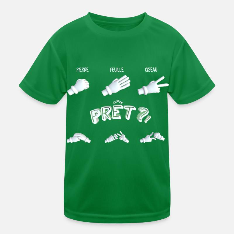 Pierre, Feuille, Ciseau T-shirt sport Enfant