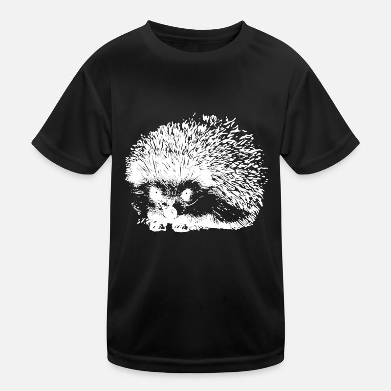 Hérisson Mignon Sting Animal Nature T-shirt sport Enfant