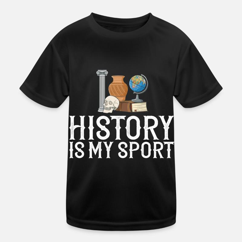 History Teacher Lesson Professor Historian Kids Functional T-Shirt