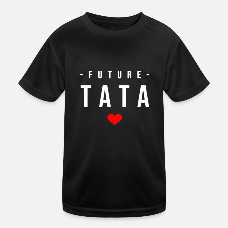 FUTURE TATA - T-shirt sport Enfant - noir