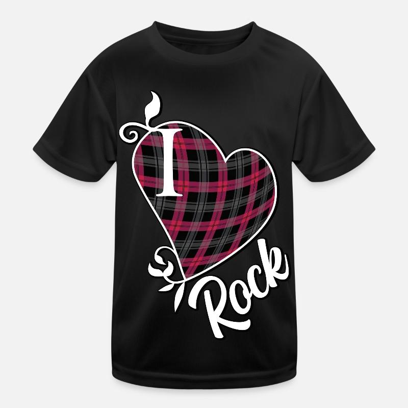 J’adore le rock T-shirt sport Enfant