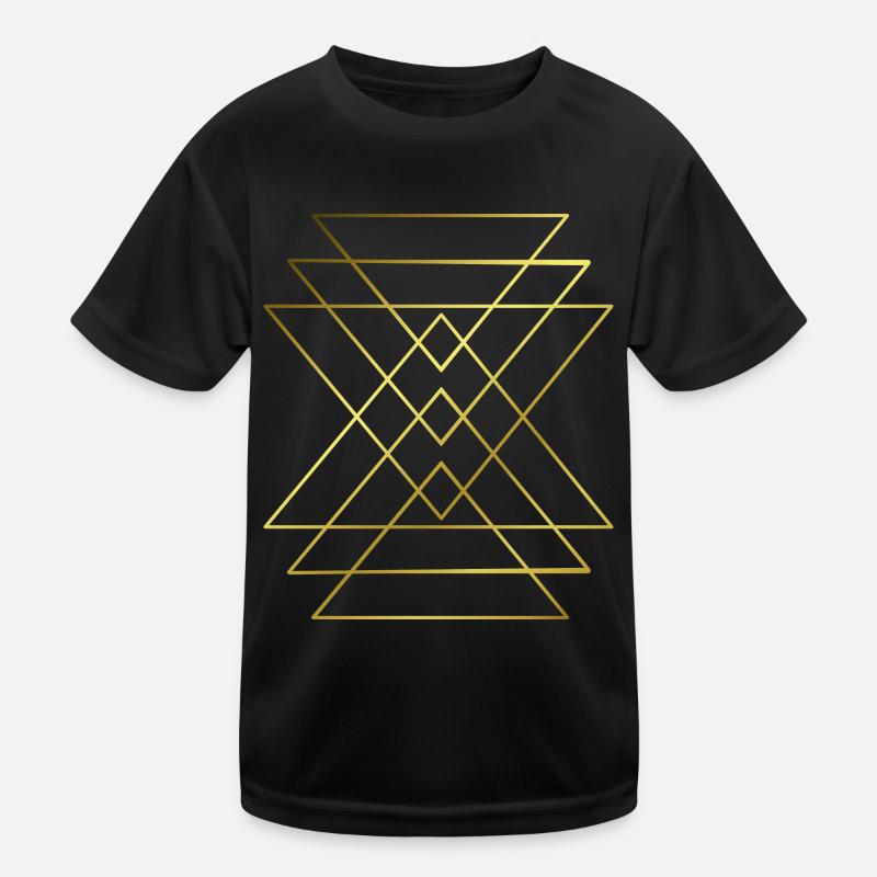 Grafik - grafisches Muster Kinder Funktions-T-Shirt