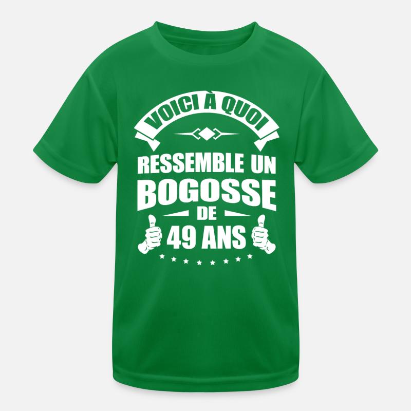 BOGOSSE DE 49 ANS T-shirt sport Enfant
