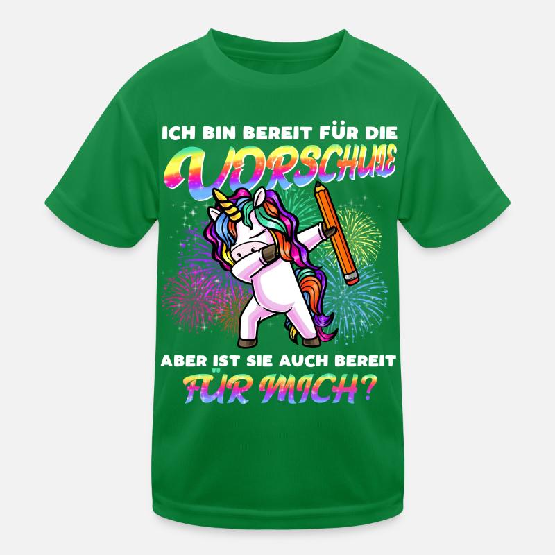 Vorschulkinder Vorschulkind Einhorn Vorschule Kinder Funktions-T-Shirt