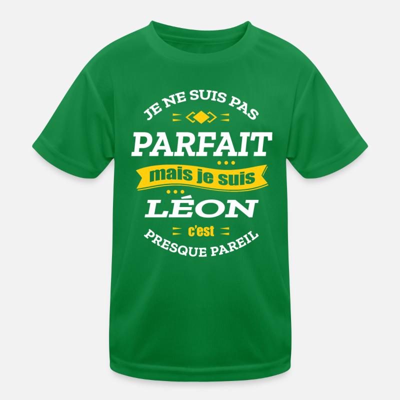 LÉON PARFAIT - PRENOM LÉON T-shirt sport Enfant