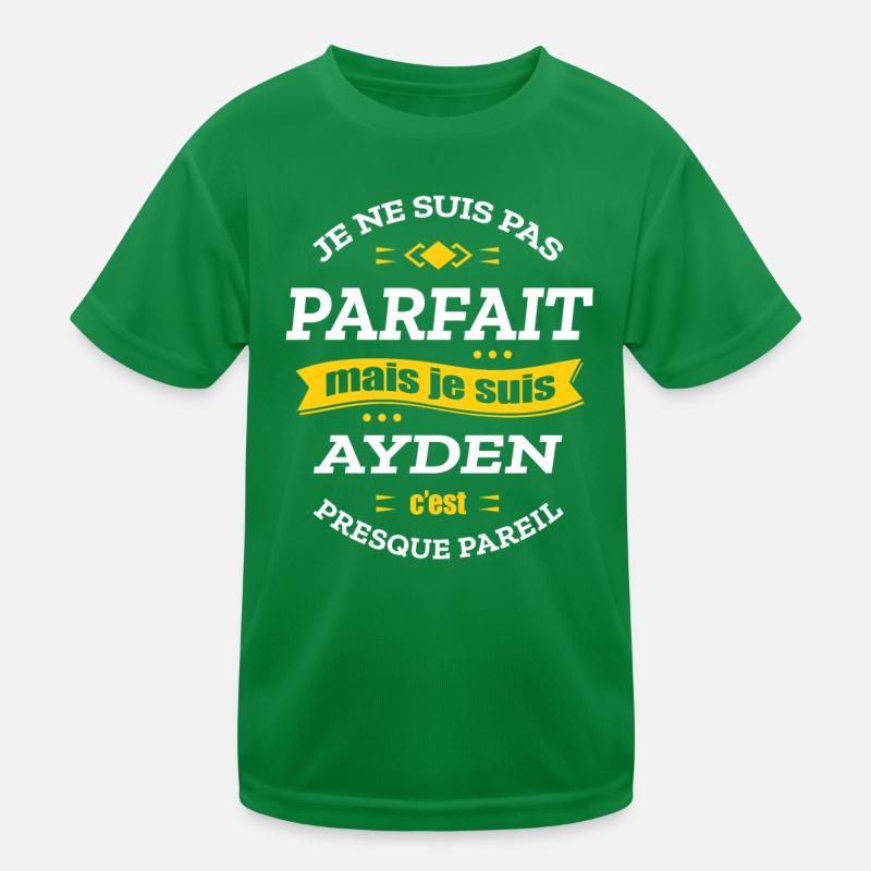 AYDEN PARFAIT - PRENOM AYDEN T-shirt sport Enfant